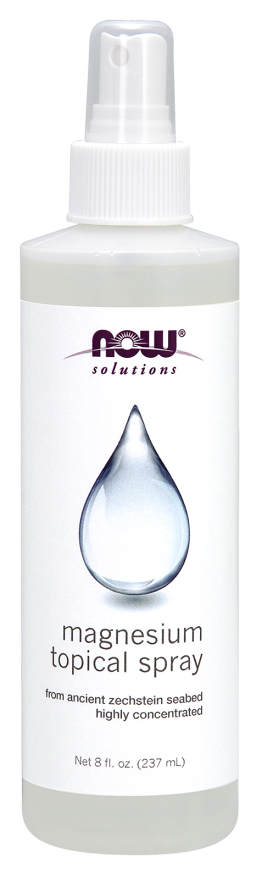 Magnesium Topical Spray 8 fl oz by Now Foods