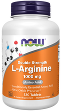 L-Arginine 1000mg - 120 Tablets (NOW Sports)