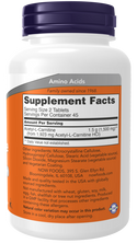 Acetyl L-Carnitine 750mg - 90 Tablets (Now Foods)