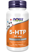 5-HTP 50mg - 90 Veg Capsules (Now Foods)