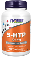 5-HTP 100mg - 120 Veg Capsules (Now Foods)