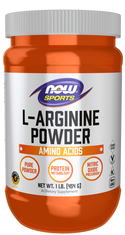 L-Arginine Powder - 1 LB (Now Sports)