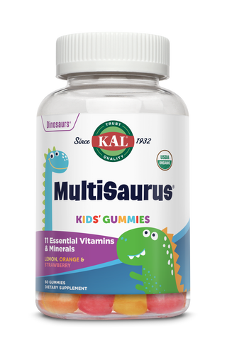 MultiSaurus Kids Organic Multivitamin Gummy 60ct by KAL