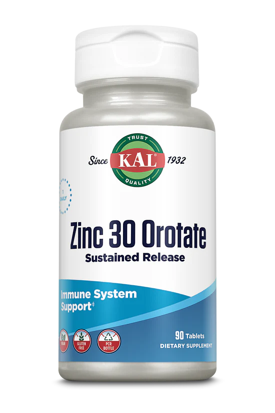 Zinc 30 Orotate SR 90ct  tablet by Kal