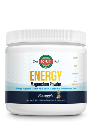 Energy Magnesium Powder Drink Mix - Pineapple  by KAL