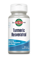 Turmeric Resveratrol  30ct by Kal