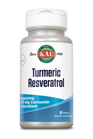 Turmeric Resveratrol Tablets 30ct by KAL