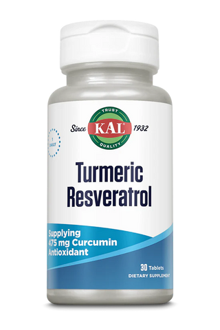 Turmeric Resveratrol  30ct by Kal