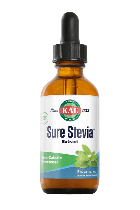 Sure Stevia Liquid Extract  8floz  drop Unflavored by Kal