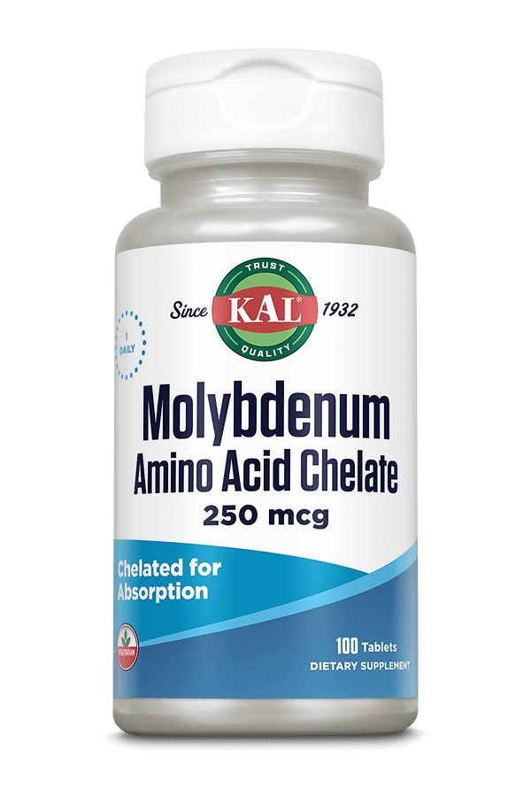 Molybdenum Amino Acid Chelate Tablets 100ct by KAL