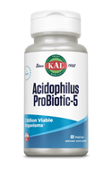 Acidophilus Probiotic-5 VegCaps 60ct by KAL