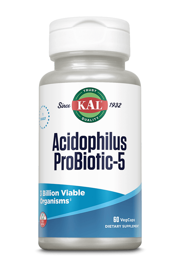 Acidophilus Probiotic-5 VegCaps 60ct by KAL