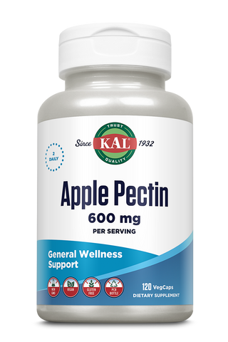 Apple Pectin Vegcaps 600 mg 120ct by KAL