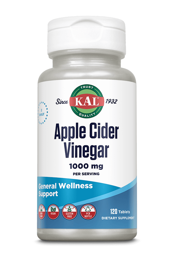 Apple Cider Vinegar Tablets 1000 mg 120ct by KAL