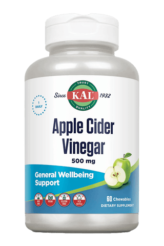 Apple Cider Vinegar Chewables 500 mg 60ct by KAL