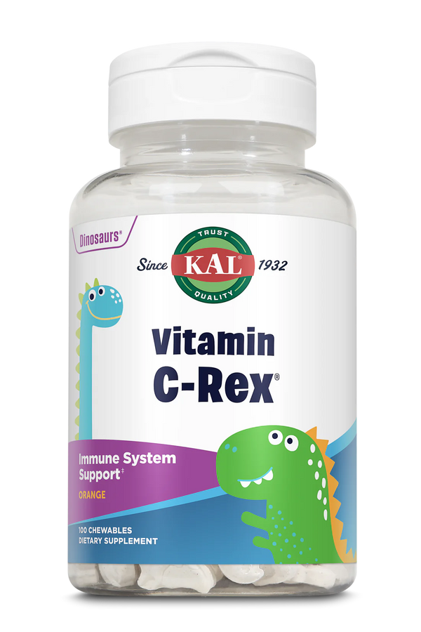 Vit C Rex  100ct  chewable Orange by Kal