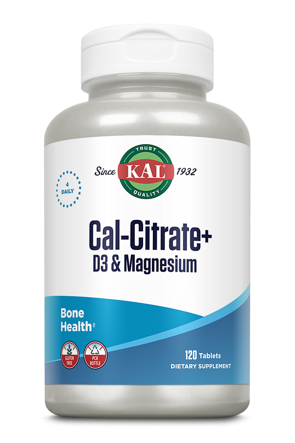 Cal-Citrate+ D3 & Magnesium Tablets 240ct by KAL