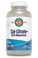 Cal-Citrate+ D3 & Magnesium Tablets 240ct by KAL