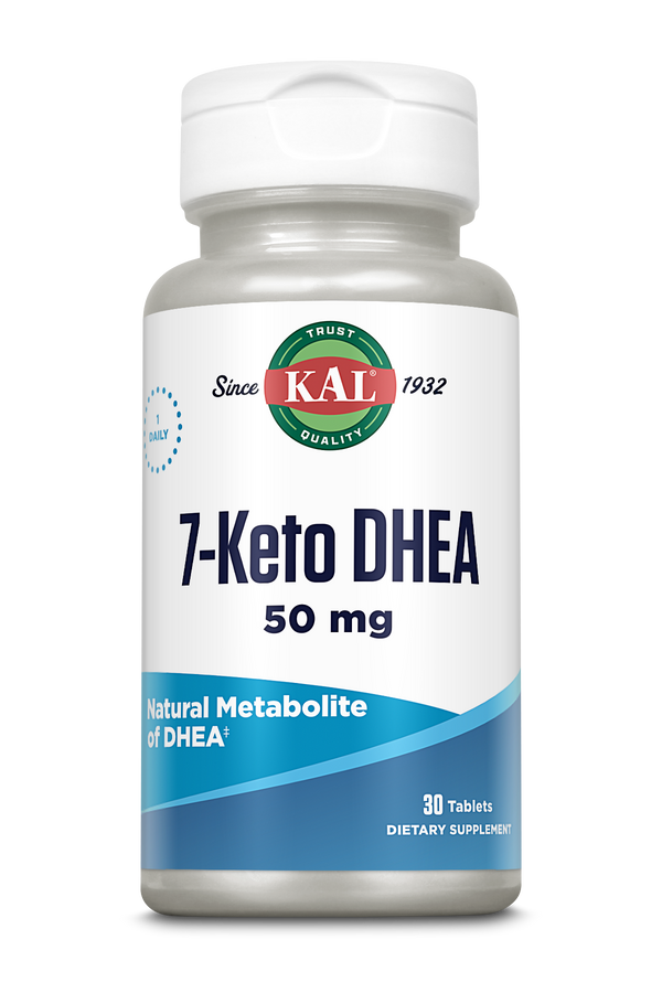 7-Keto DHEA Tablets 50mg 30ct by KAL