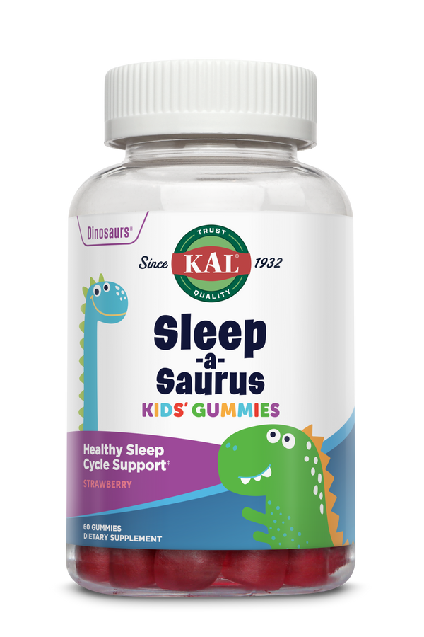 Sleep-A-Saurus Kids Melatonin Gummy 60ct by KAL