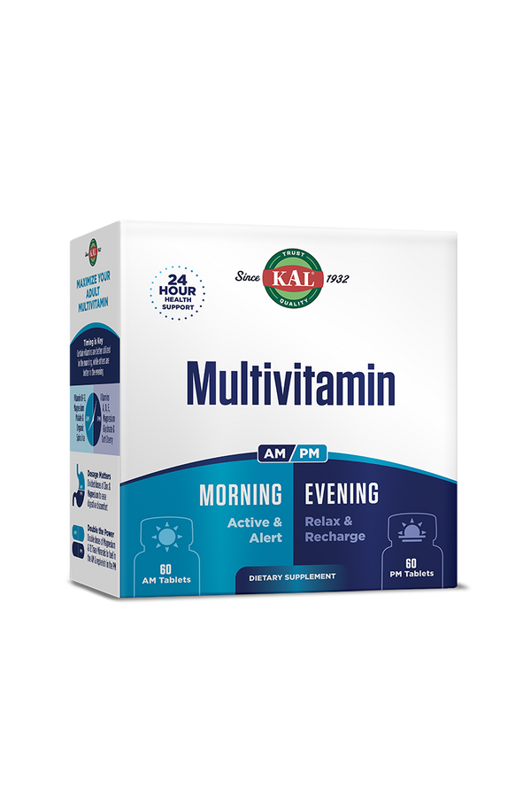 Multivitamin AM/PM Adults Tablets 120ct by KAL