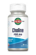 Choline Tablets 250 mg 100ct by KAL