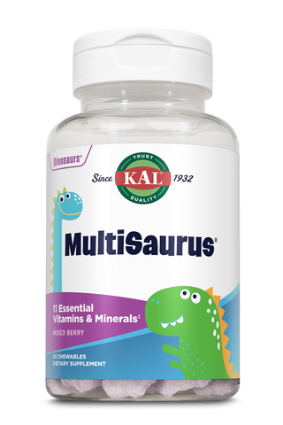 MultiSaurus Kids Multivitamin Mixed Berry 60ct by KAL