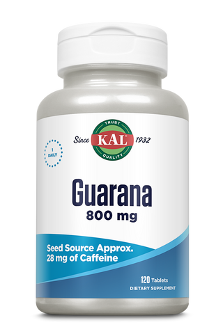 Guarana Tablets 800 mg 120ct by KAL