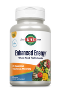 Enhanced Energy Whole Food Multivitamin Iron-Free VegCap 60ct by KAL