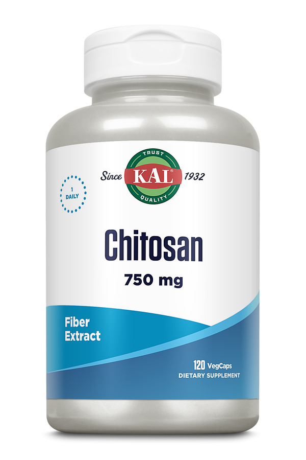 Chitosan VegCaps 750 mg 120ct by KAL