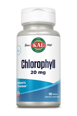 Chlorophyll Tablets 100ct by KAL