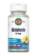 Melatonin  60ct 5mg lozenge Lemon by Kal