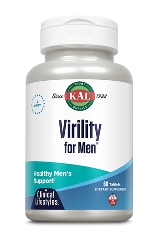 Virility for Men Clinical Lifesyles Tablets 60ct by KAL