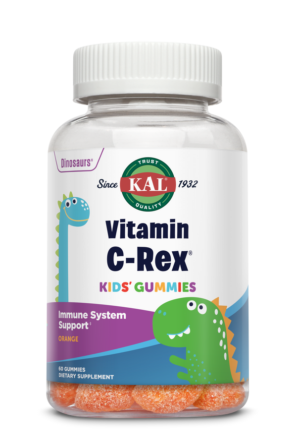 Vitamin C-Rex Kids Gummy 60ct by KAL