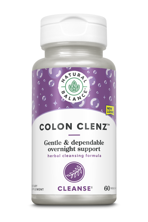 Colon Clenz | Herbal Cleansing Formula 60 VegCaps by Natural Balance