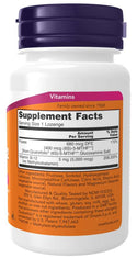 Methyl B-12 5000mcg 60 Loz by Now Foods