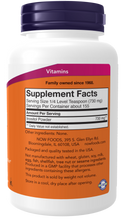 Inositol Pure Pwd 8 oz by Now Foods