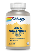 Bio E + Selenium w Lecithin 120ct 268mg perlecap by Solaray