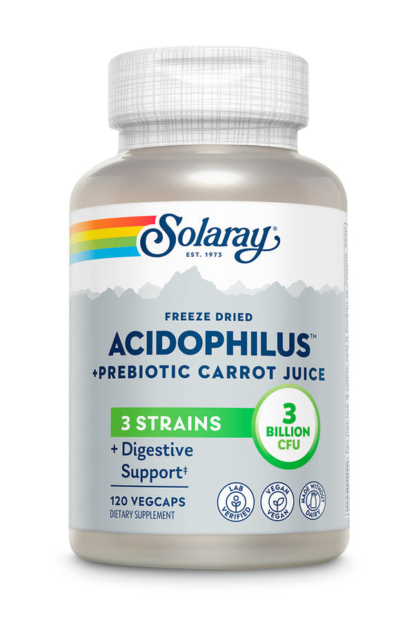 Acidophilus™ FD- +Prebiotic Carrot Juice 120ct 3bil veg cap