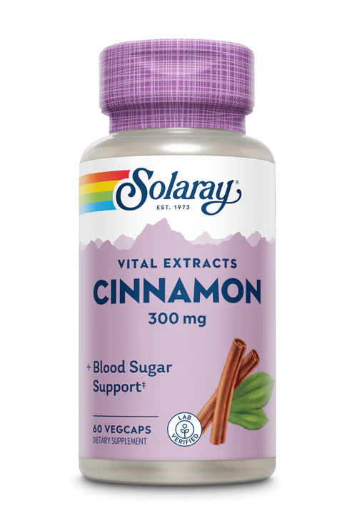 Cinnamon 60ct 300mg veg cap by Solaray