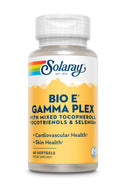 Bio E Gamma Plex w Mixed Tocopherols, Tocotrienols & Selenium 60ct 268mg by Solaray