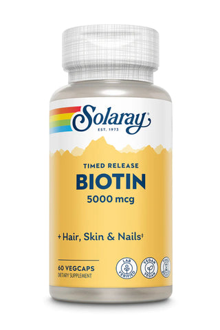 Biotin, Timed-Release-CP 12x by Solaray