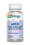 AHCC® + NAC & Beta Glucan w Mushroom Mycella Extract 30ct  capsule