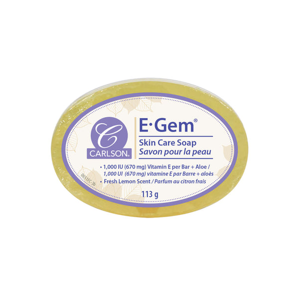 E-Gem Skin Care Soap Bar - Carlson Labs