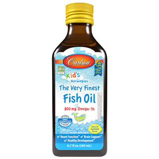 Carlson® for Kids Finest Fish Oil Lemon - Carlson Labs