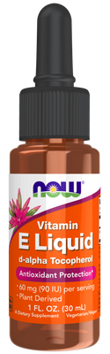 Vitamin E Liquid 1 fl oz by Now Foods