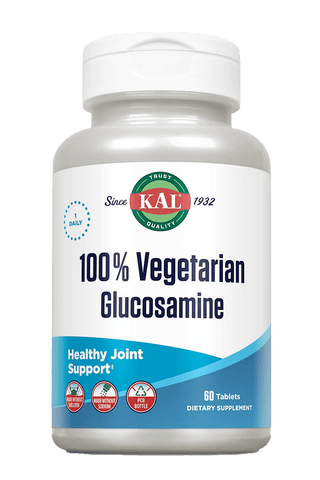 100% Vegetarian Glucosamine Tablets 60ct by KAL