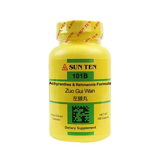 Sun Ten Achyranthes & Rehmannia Formula 101B - 100 Capsules