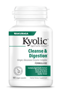 Kyolic Aged Garlic Extract - Candida Cleanse and Digestion Formula 102 - 100 Veggie Capsules (Wakunaga)