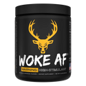 WOKE AF High- Stimulant Pre-workout - 12.8 OZ Killa OJ (Bucked Up)